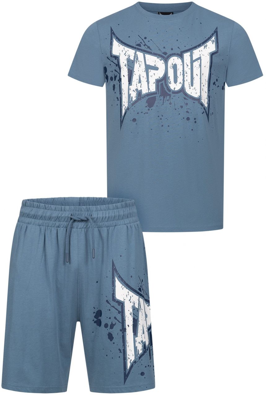 Tapout Tréningový komplet 'DUNLAB'  modrosivá / biela