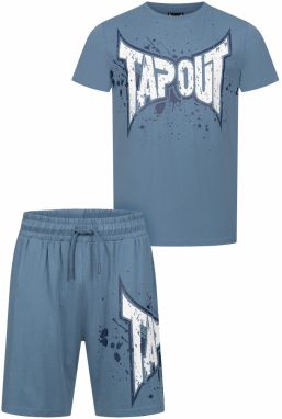 Tapout Tréningový komplet 'DUNLAB'  modrosivá / biela