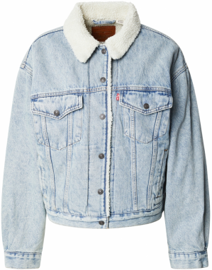 LEVI'S ® Prechodná bunda '90S'  modrá denim / šedobiela