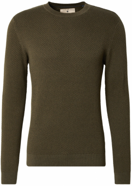 Jack & Jones Premium Sveter 'JPRBLUNOAH'  olivová