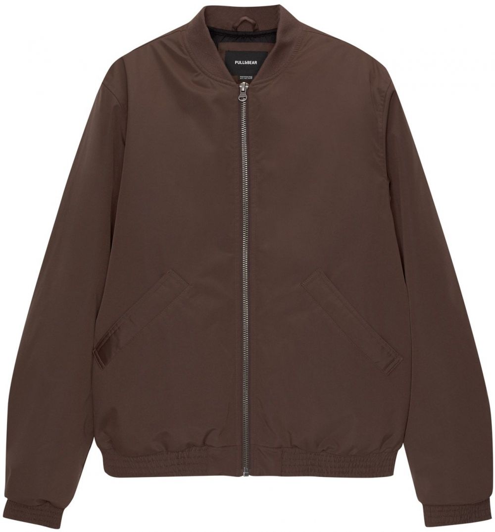 Pull&Bear Prechodná bunda  čokoládová