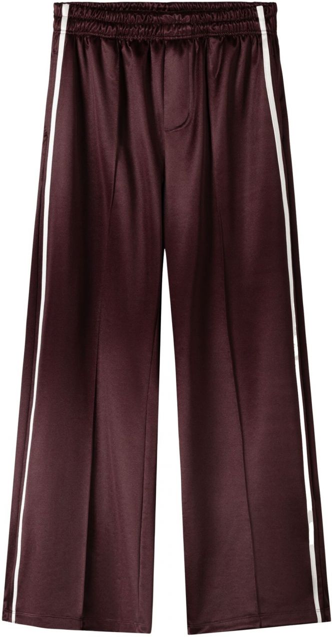 Bershka Nohavice  tmavohnedá