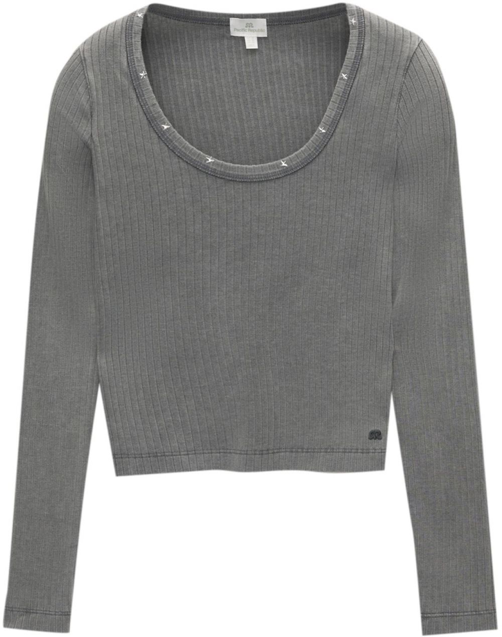 Pull&Bear Tričko  tmavosivá