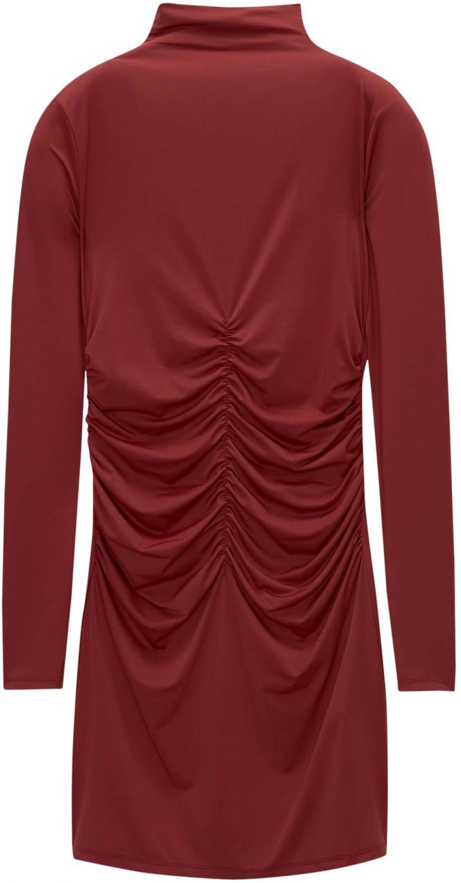 Pull&Bear Šaty  karmínovo červená