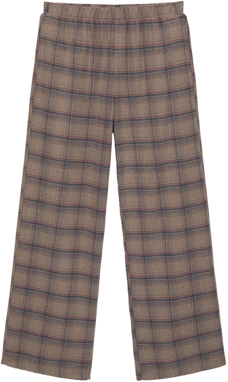 Pull&Bear Nohavice  námornícka modrá / brokátová / červená