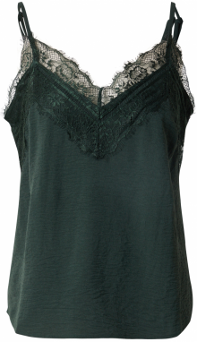 VERO MODA Top 'VMALVA'  tmavozelená