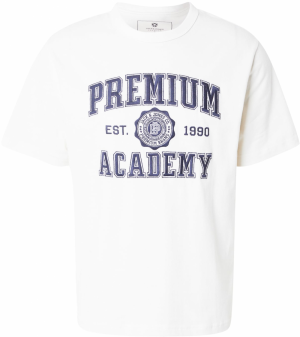 Jack & Jones Premium Tričko 'JPRBLUJADON'  námornícka modrá / biela