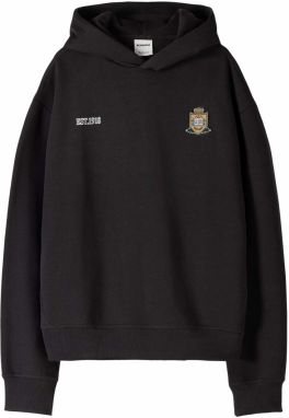Bershka Mikina  medová / antracitová / tmavozelená / biela