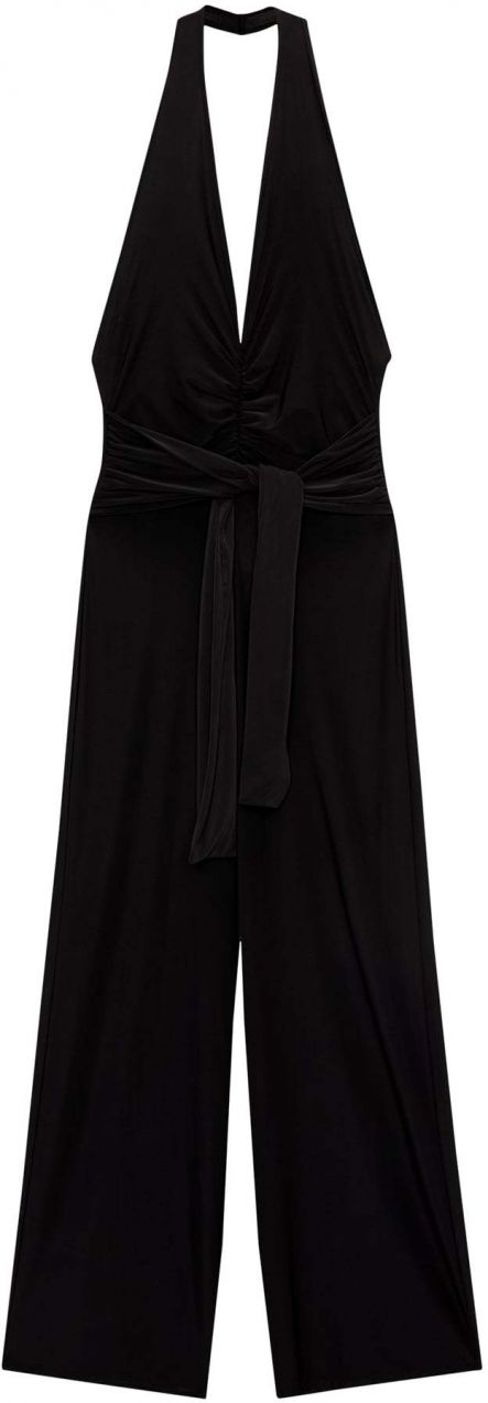 Pull&Bear Overal  čierna