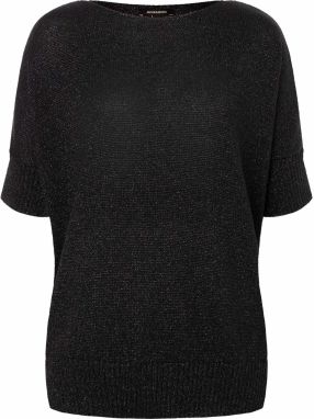 MORE & MORE Sveter  čierna / strieborná