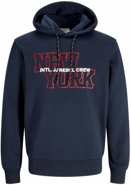 JJ Rebel Mikina 'JREBOWEN'  tmavomodrá / červená / biela