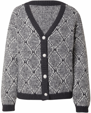 VERO MODA Kardigán 'VMRORY'  antracitová / svetlosivá