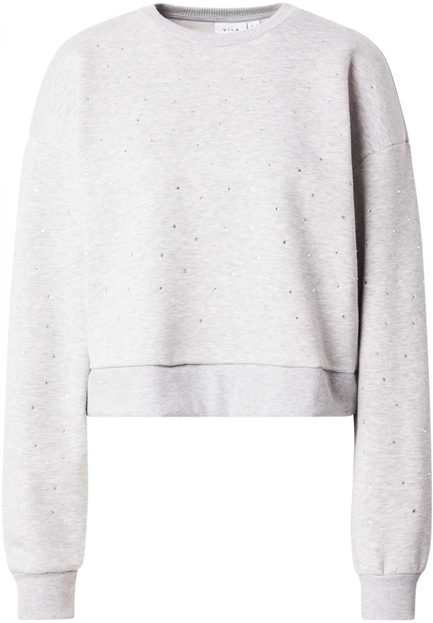 VILA Mikina 'VIASTAKKA'  svetlosivá