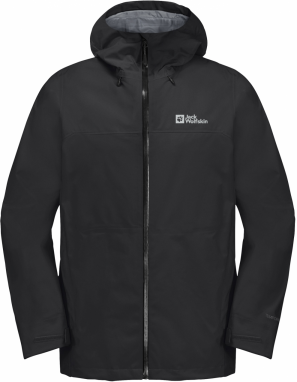 JACK WOLFSKIN Outdoorová bunda 'HIGHEST PEAK 3L'  čierna