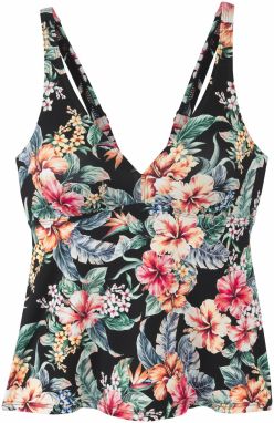 LASCANA Bikinový top  béžová / zelená / ružová / čierna