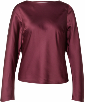 Abercrombie & Fitch Blúzka  tmavočervená