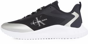 Calvin Klein Jeans Nízke tenisky  čierna / strieborná / šedobiela