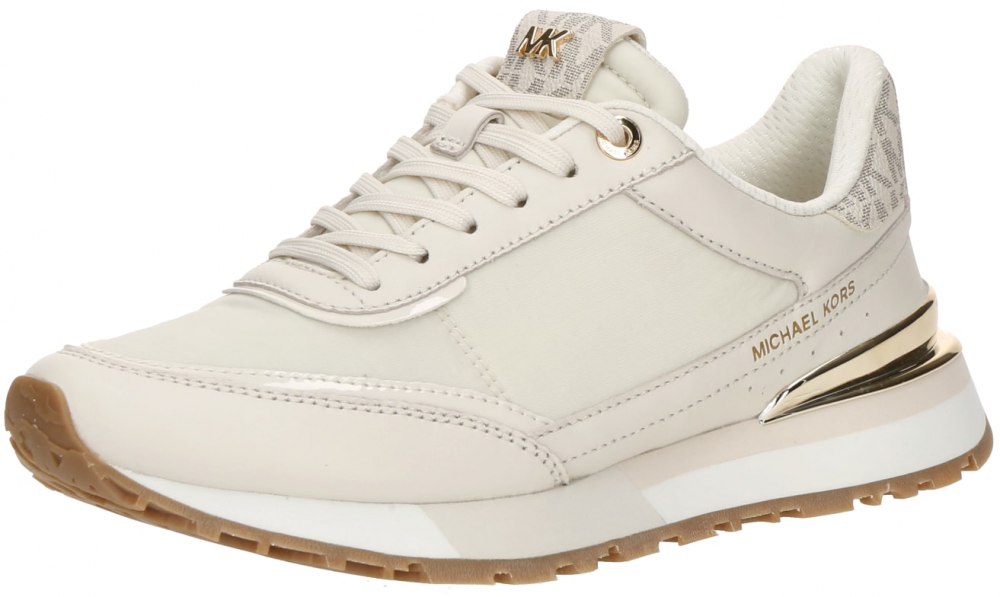 MICHAEL Michael Kors Nízke tenisky 'NOVA'  svetlobéžová / tmavobéžová