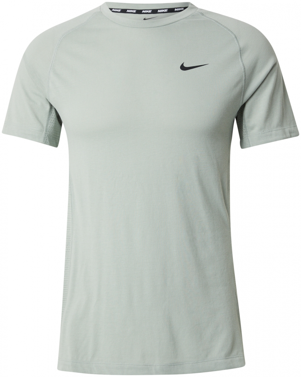 NIKE Funkčné tričko 'FLEX REP'  pastelovo zelená / čierna