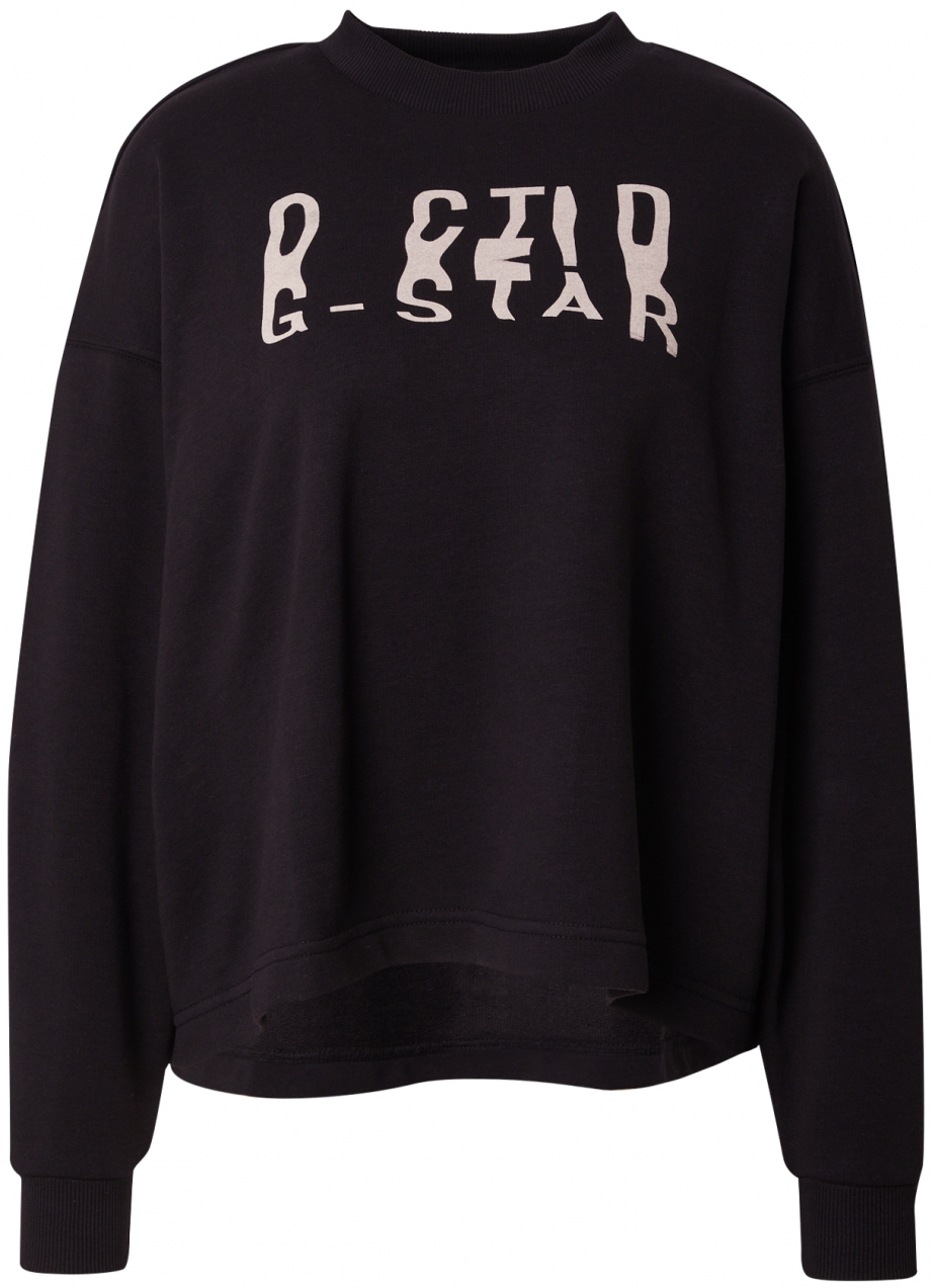 G-STAR Mikina 'Chroma'  tmelová / čierna