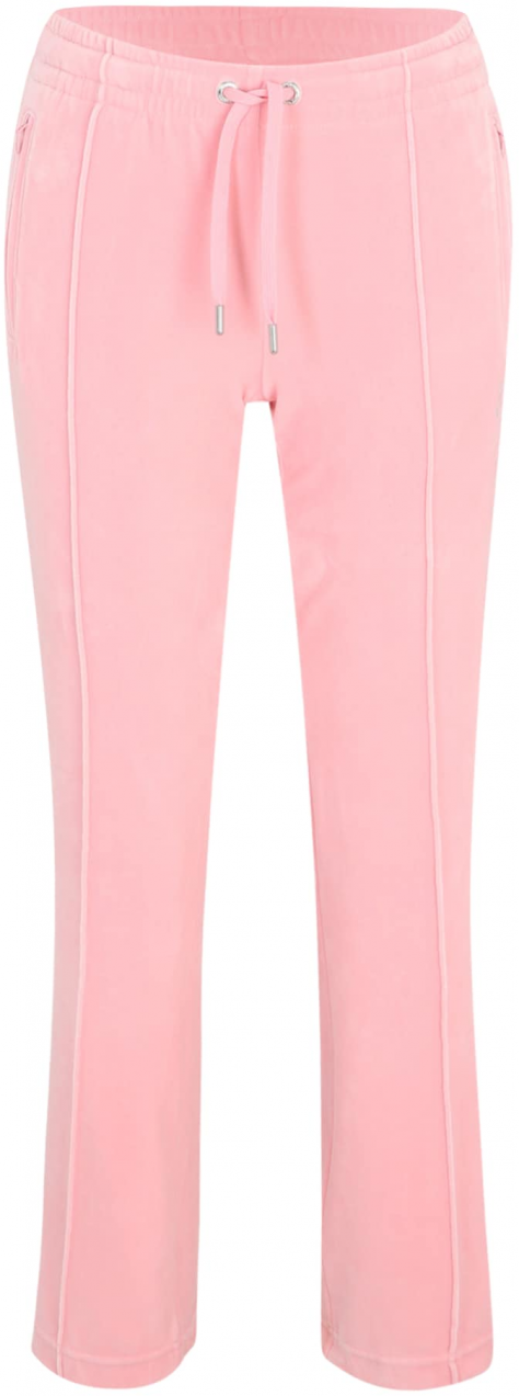 Juicy Couture Petite Nohavice 'TINA'  svetloružová / strieborná