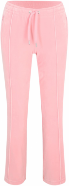 Juicy Couture Petite Nohavice 'TINA'  svetloružová / strieborná