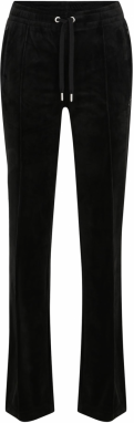 Juicy Couture Tall Nohavice 'TINA'  čierna / strieborná