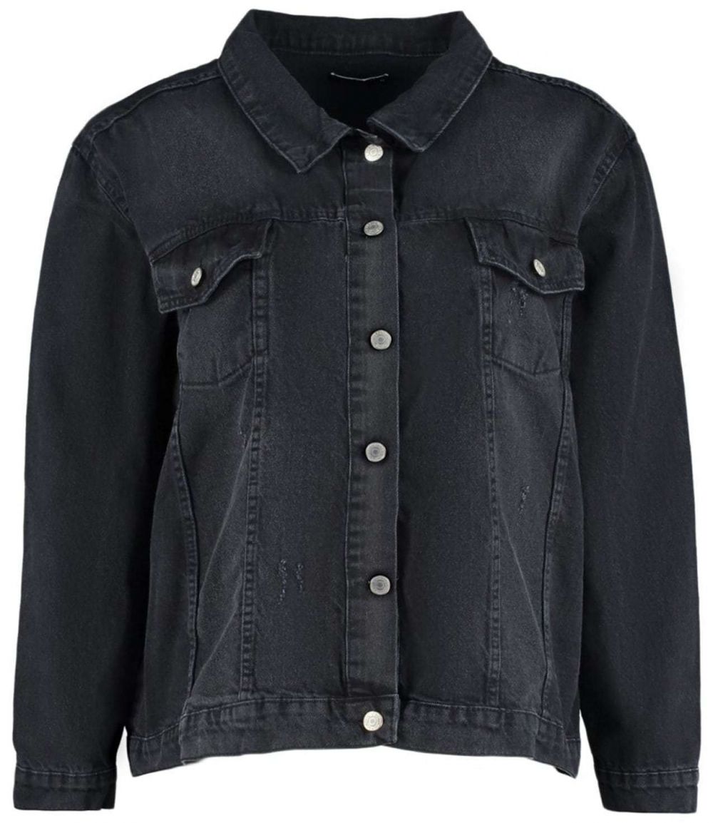 Trendyol Curve Prechodná bunda  antracitová