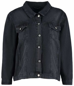 Trendyol Curve Prechodná bunda  antracitová