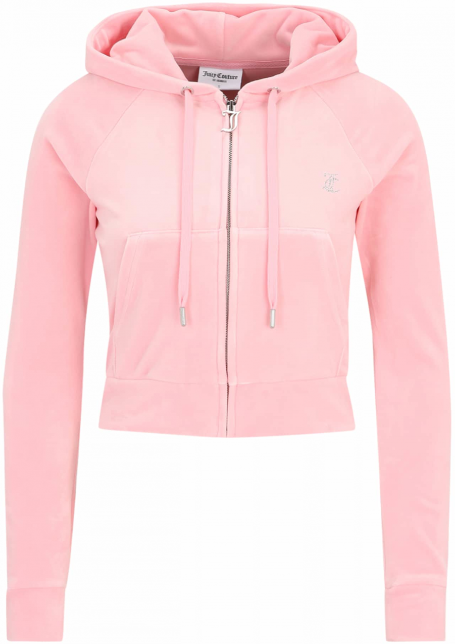 Juicy Couture Petite Tepláková bunda 'MADISON'  ružová