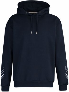 Trendyol Mikina  tmavomodrá / biela
