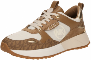 MICHAEL Michael Kors Nízke tenisky 'THEO'  tmelová / hnedá / tmavohnedá