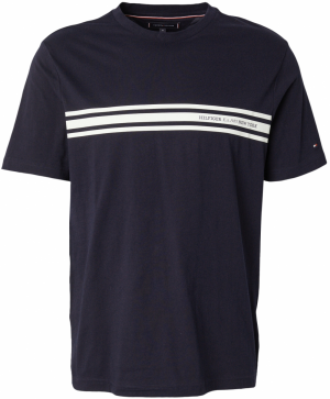 TOMMY HILFIGER Tričko  námornícka modrá / biela