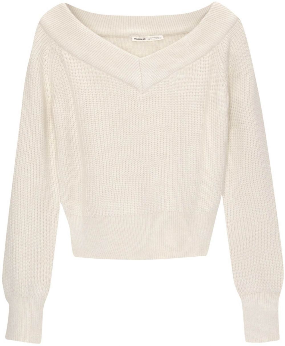 Pull&Bear Sveter  piesková