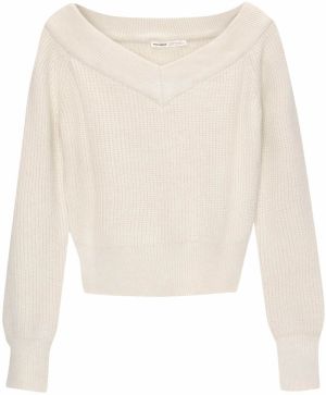 Pull&Bear Sveter  piesková