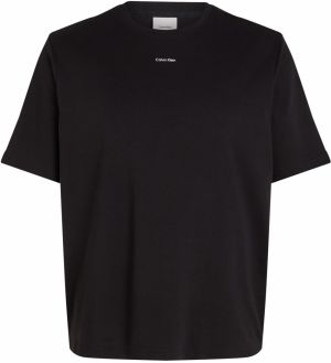 Calvin Klein Big & Tall Tričko  čierna / biela