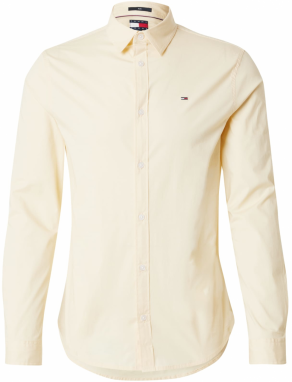 Tommy Jeans Košeľa  pastelovo žltá