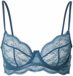 Hunkemöller Podprsenka 'Isabelle'  modrozelená