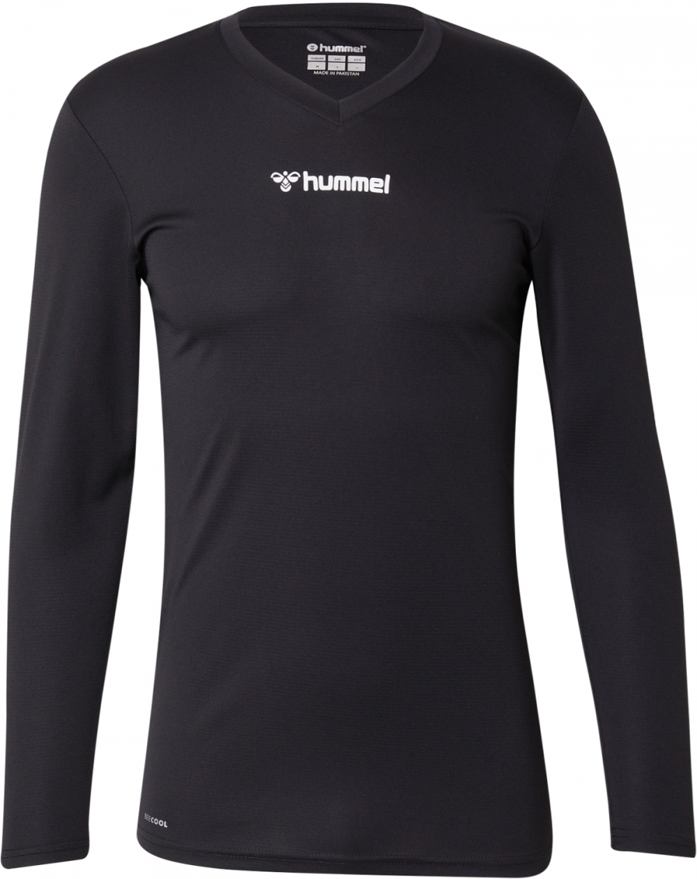 Hummel Funkčné tričko 'Essential'  čierna / biela