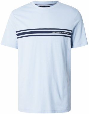 TOMMY HILFIGER Tričko  modrá / svetlomodrá