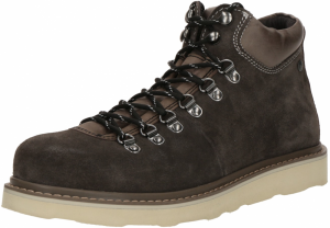 JACK & JONES Šnurovacie čižmy 'JFWCHORLTON'  farby bahna / tmavosivá