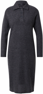 VERO MODA Pletené šaty 'VMEBBA'  antracitová
