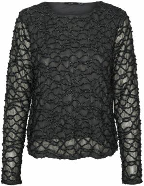 Vero Moda Petite Tričko 'VMELGA'  antracitová