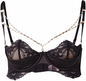 Hunkemöller Podprsenka 'Belladonna'  čierna