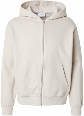 JACK & JONES Tepláková bunda 'JJEUrban Edge'  vaječná škrupina