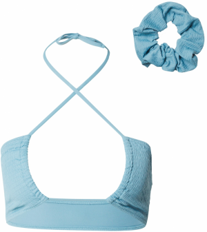 Calvin Klein Swimwear Bikinový top  svetlomodrá