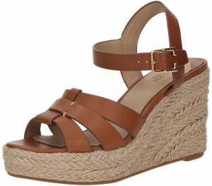 Lauren Ralph Lauren Sandále 'SOFFIA ESPDR-ESPADRILLES-WEDGE'  hnedá