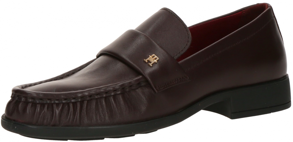 TOMMY HILFIGER Mokasíny  burgundská