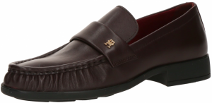 TOMMY HILFIGER Mokasíny  burgundská