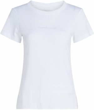 Calvin Klein Jeans Tričko  biela